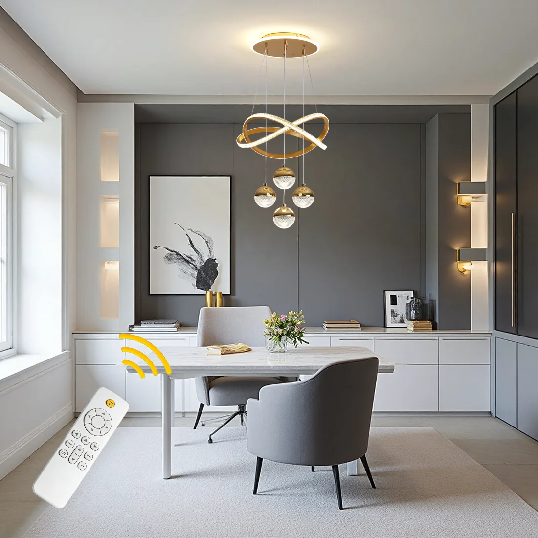 Modern LED Pendant Light - Image 4