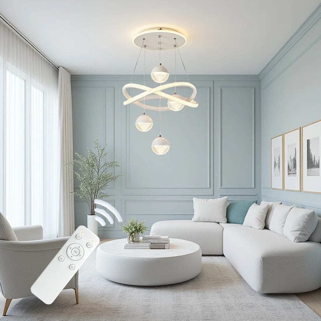 Modern LED Pendant Light - Image 3