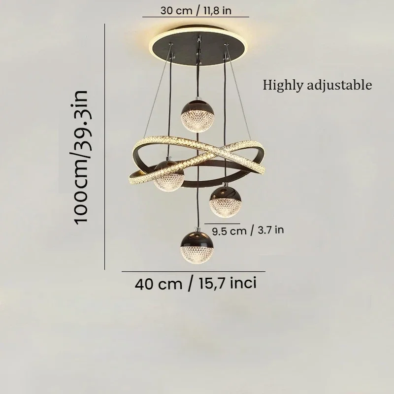 Modern LED Pendant Light - Image 2