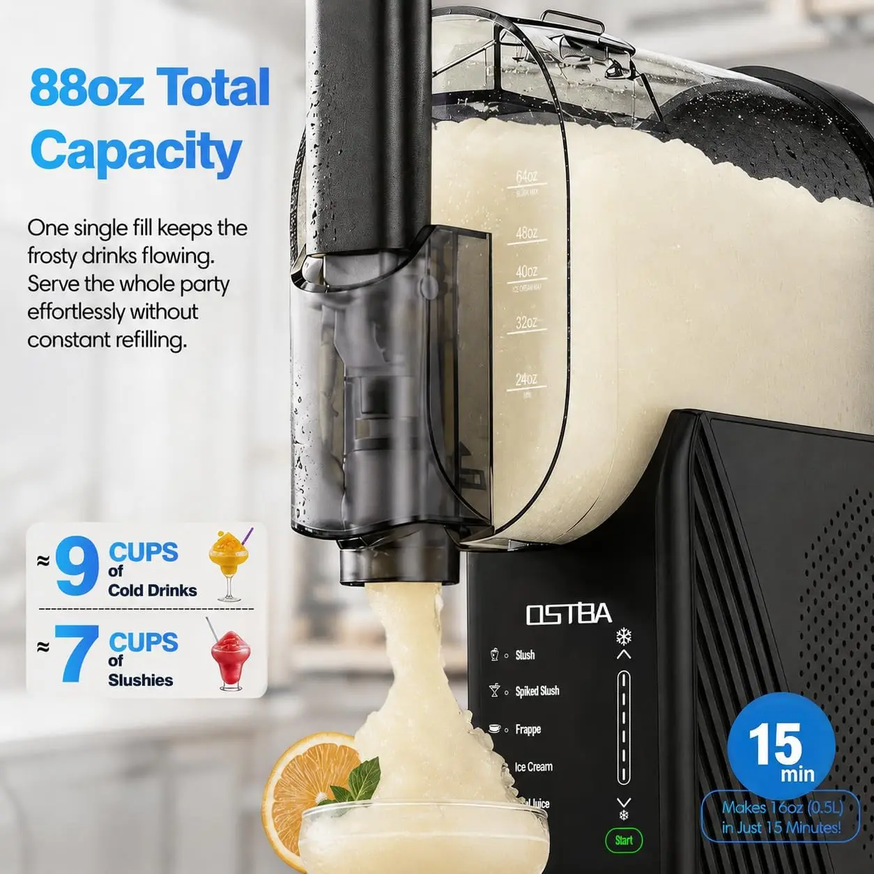 88oz Soft Serve Ice Cream Machine - Image 2