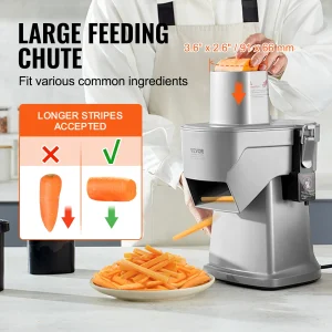 Electric Slicer 4 in 1 Chopper for Slicing Shredding Dicing Slitting