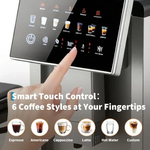 6 Coffee Espresso Cappuccino Latte Maker - Thumbnail Image 2