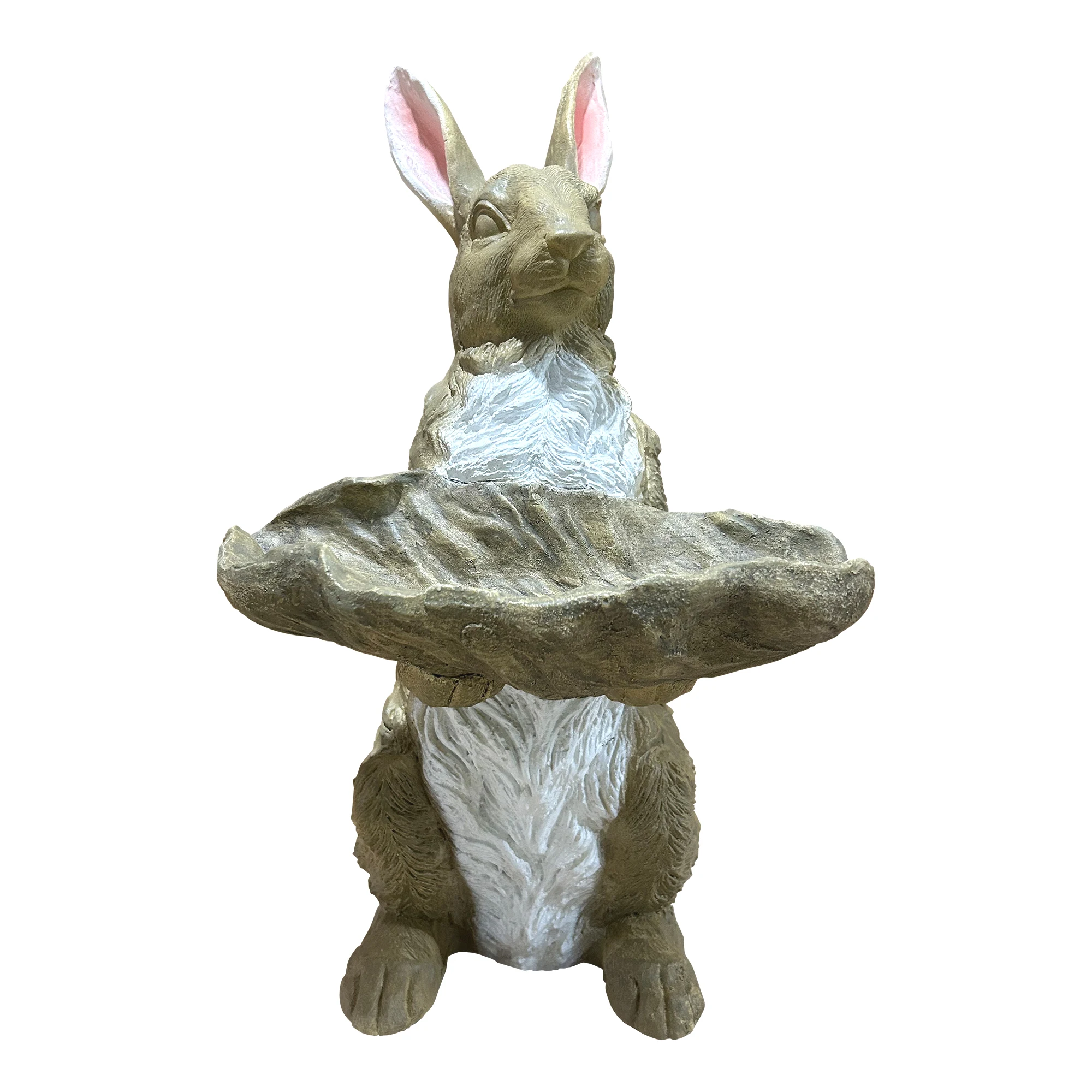 Hand-Painted Rabbit Statue Bunny Garden Ornaments, - Image 1