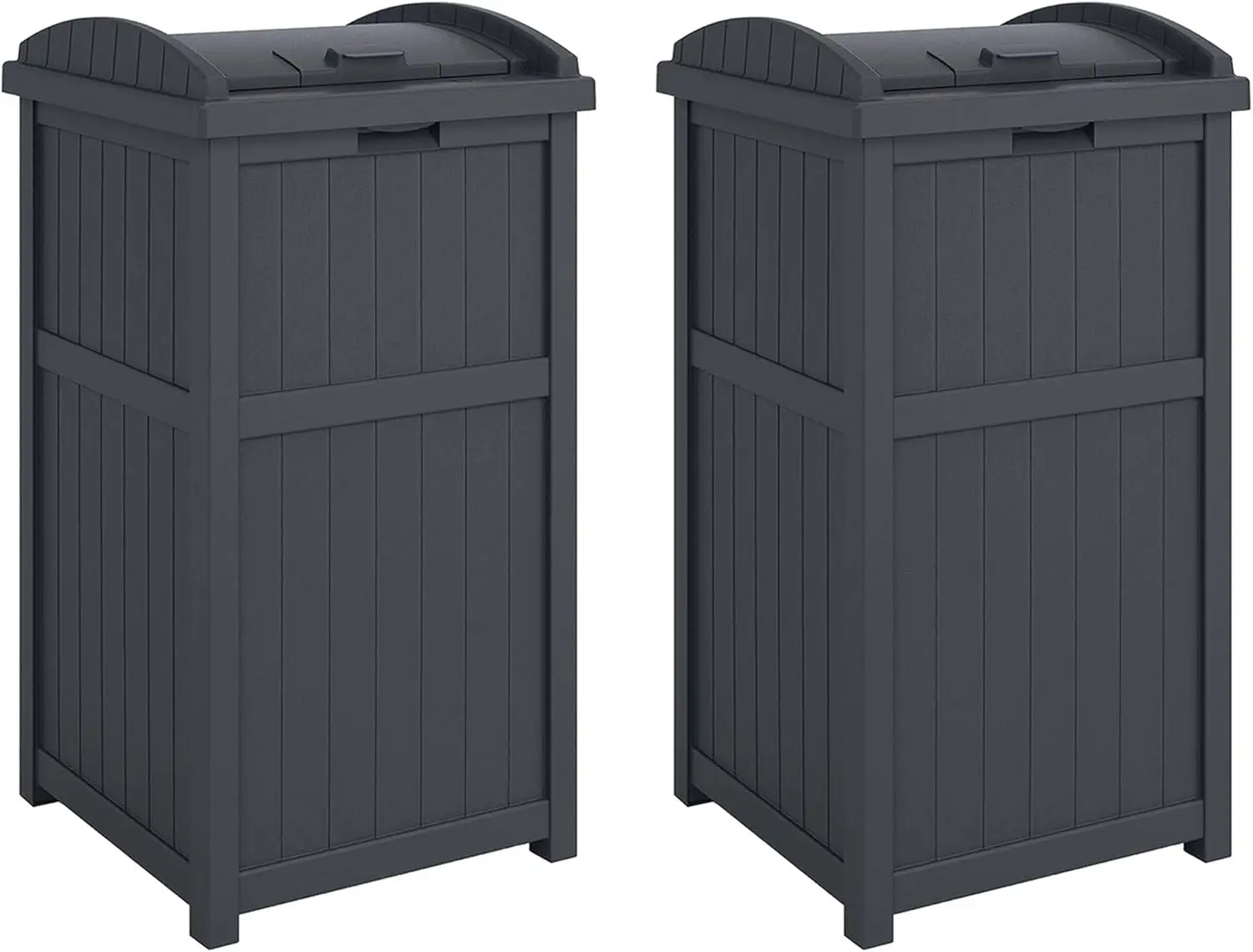 30 Gallon Outdoor Trash Hideaway Resin - Image 2