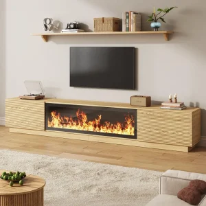 Fluted TV Stands for Living Room